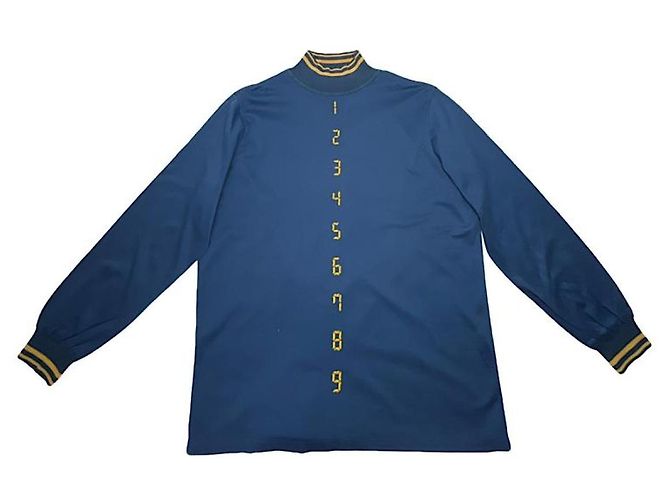Christian Dior Dior Homme Blaue Baumwollstrickwaren & Sweatshirt