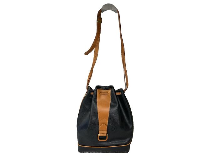 Courreges Borsa in pelle nera Courrèges Nero