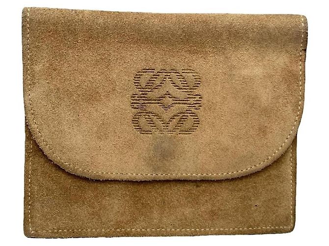 Bolsa de couro marrom Loewe