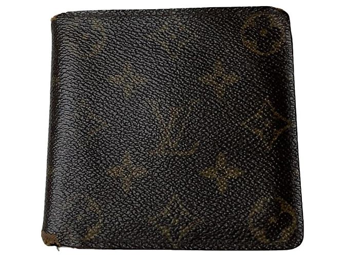 Bolsa de couro marrom Louis Vuitton