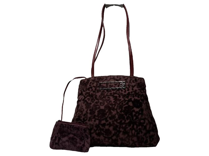 Bolsa de mão de algodão roxa Givenchy Whip Roxo