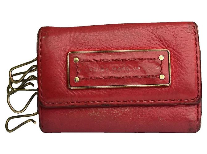 Marc Jacobs Snapshot rote Lederhandtasche