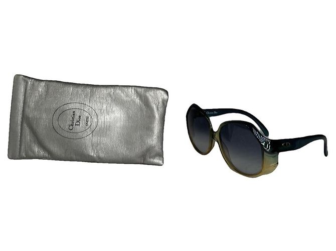 Dior Blue Plastic Sunglasses