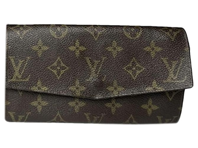 Louis Vuitton Kimono Brown Leather Wallet