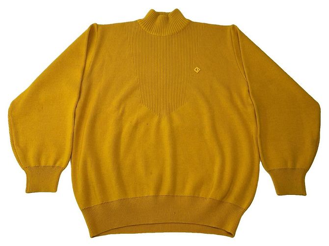 Dior J'Adior Gelbe Wollstrickware 