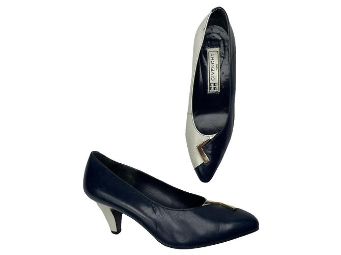Tacones de cuero blanco Givenchy