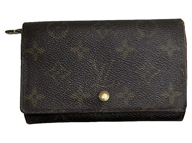 Louis Vuitton Juliette Geldbörse aus braunem Leder