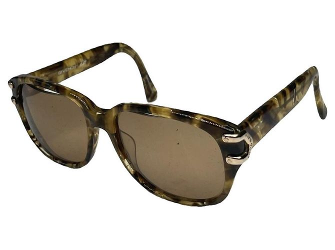 Givenchy Camel Plastic Sunglasses