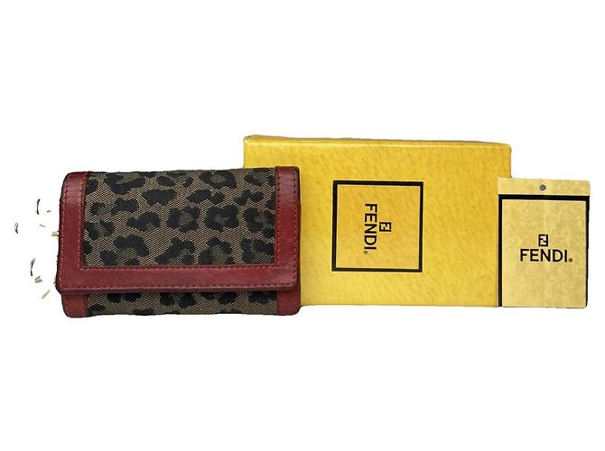 Fendi Baguette braune Lederhandtasche
