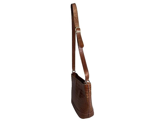 Schwarze Polyester-Handtasche von Salvatore Ferragamo