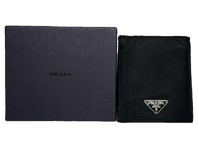 Schwarze Polyester-Handtasche von Prada