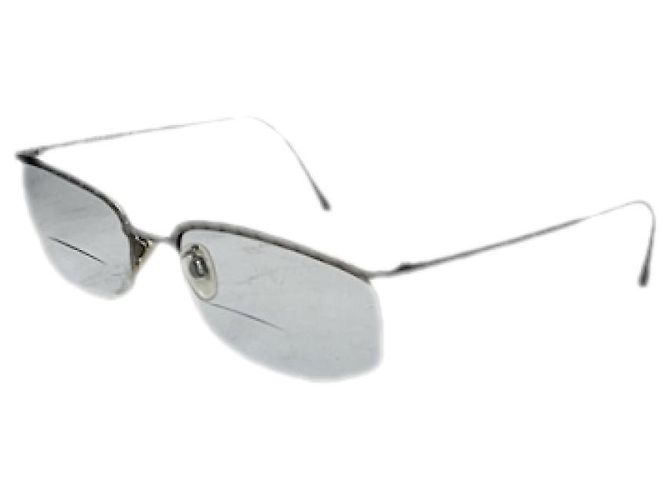 Timeless Gafas de sol de metal dorado Chanel