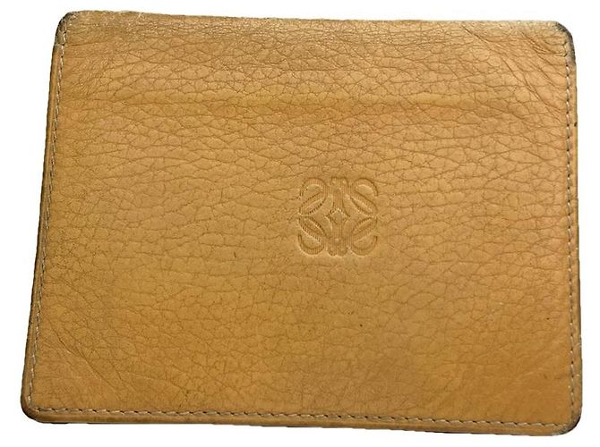 Bolsa de couro amarelo Loewe Puzzle