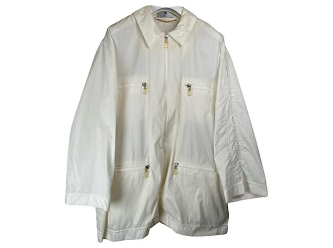 Givenchy White Polyester Jacket 