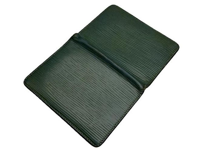 Grüne Lederhandtasche von Louis Vuitton