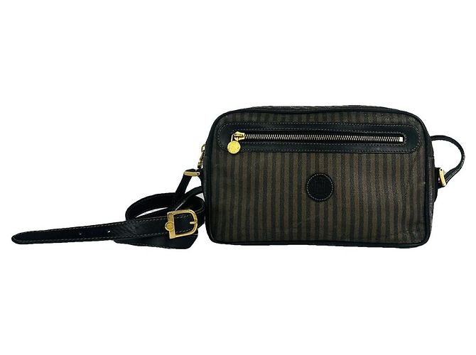 Fendi Baguette braune Lederhandtasche