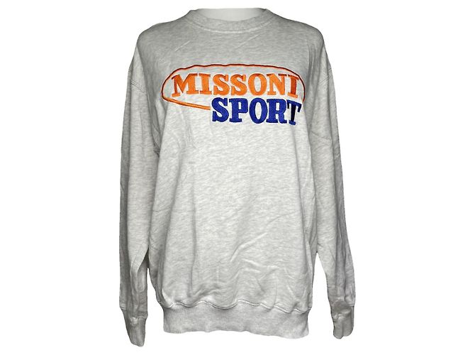 Missoni Silber Baumwolle Strickwaren & Sweatshirt