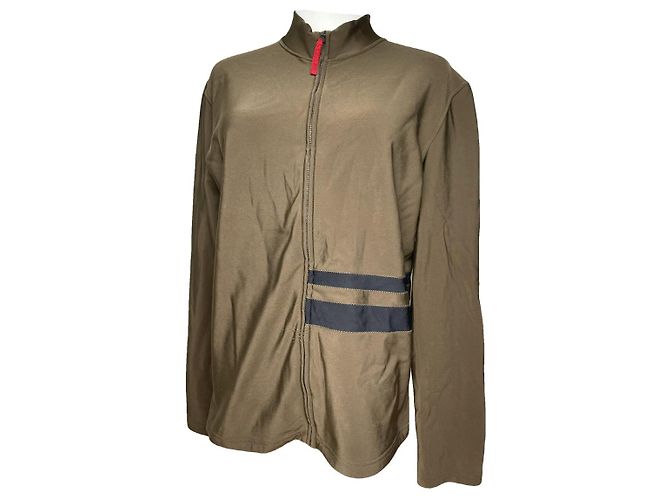Prada Khaki Polyesterjacke 