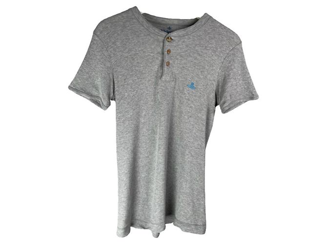 Top de algodón gris Vivienne Westwood