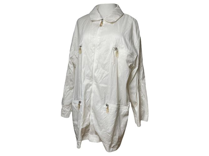 Chaqueta blanca de poliéster Givenchy Blanco