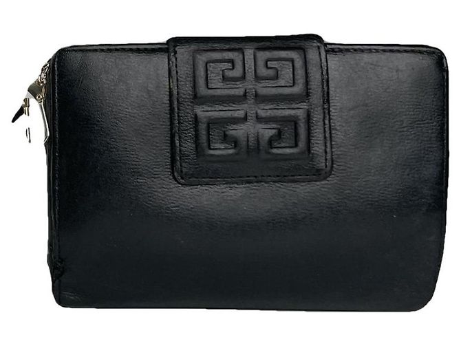 Givenchy Black Leather Wallet