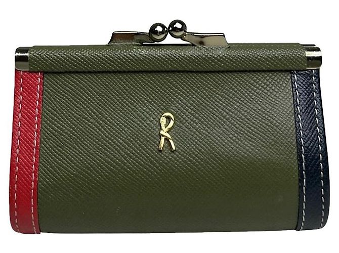 Grüne Lederhandtasche ROBERTA DI CAMERINO