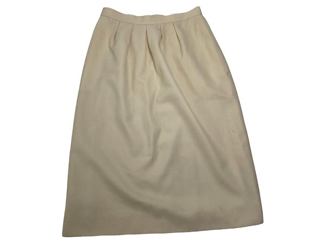 Beige Polyesterrock von Dior