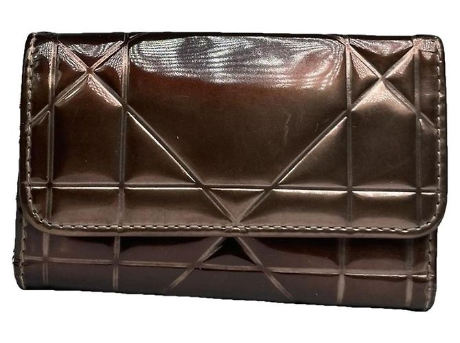 Dior Diorama lila Lackledertasche