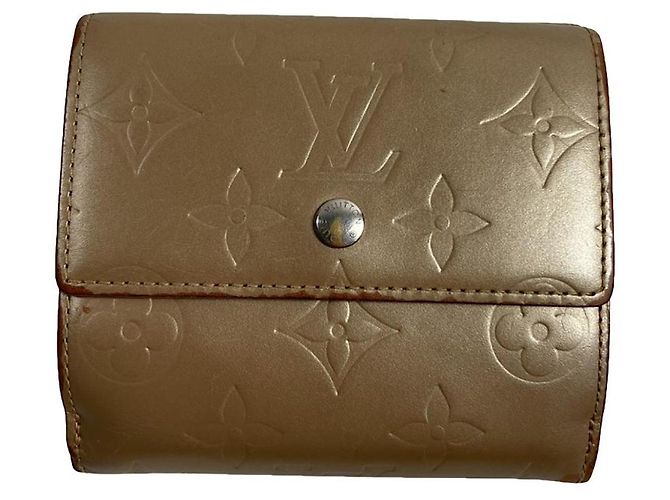 Louis Vuitton Pont 9 Brown Leather Wallet