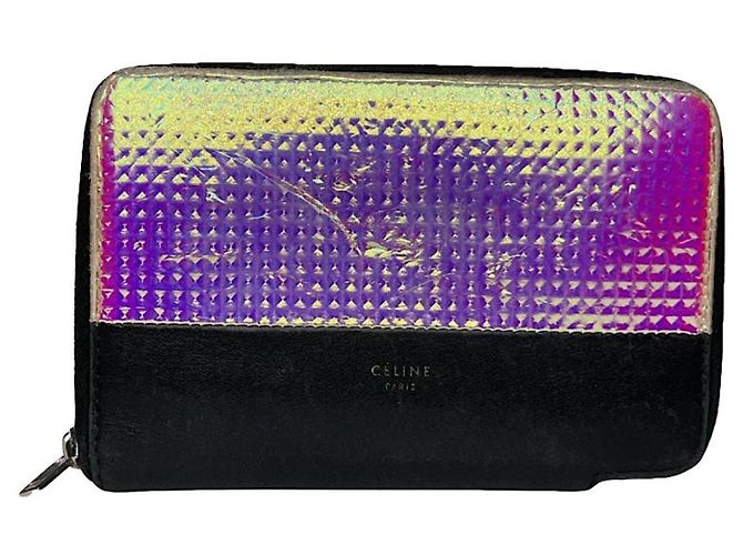 Céline Portafoglio in pelle multicolore Celine