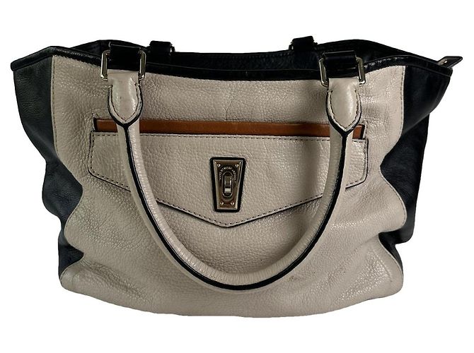 Bolsa de couro preta Marc by Marc Jacobs Preto