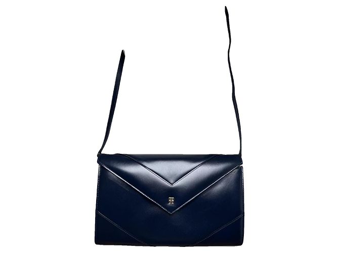 Givenchy 4G Navy Leather Handbag Navy blue
