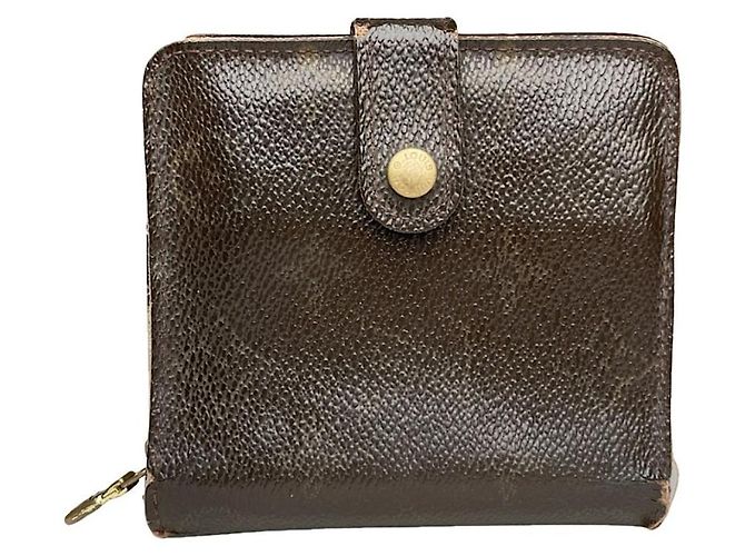 Louis Vuitton Insolite Brown Leather Wallet