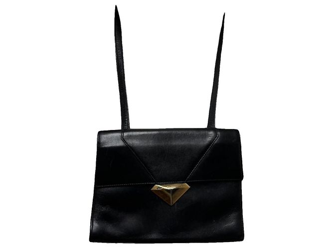 Givenchy 4G schwarze Lederhandtasche