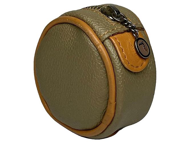 Trussardi graue Lederhandtasche