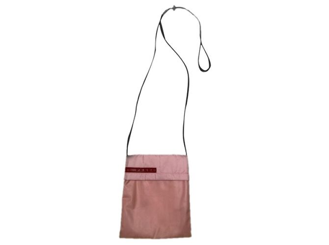 Prada rosa Polyester-Handtasche Pink 