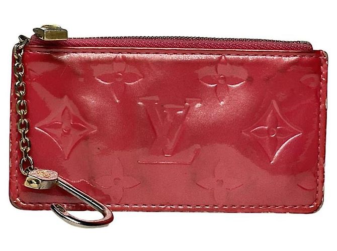 Rote Lederhandtasche Dauphine von Louis Vuitton
