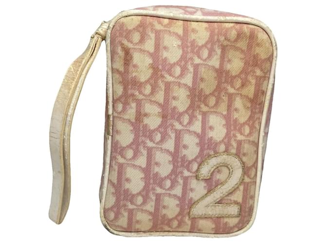 Saddle DIOR Handbags T.  Leather Pink  ref.2031394