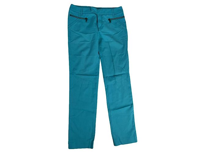 Pantalón de algodón azul Versus