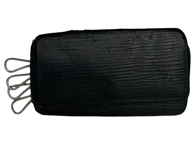 Louis Vuitton Lockme schwarze Lederhandtasche