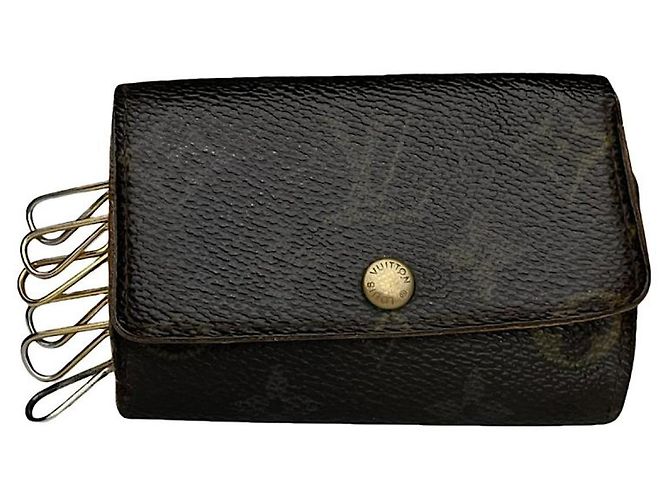 Bolsa de couro marrom Lockme da Louis Vuitton