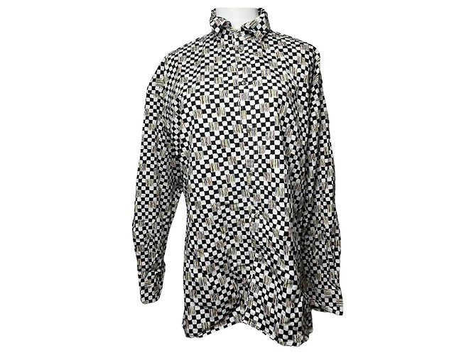 Schwarze Baumwollhemd von Versace Jeans Couture