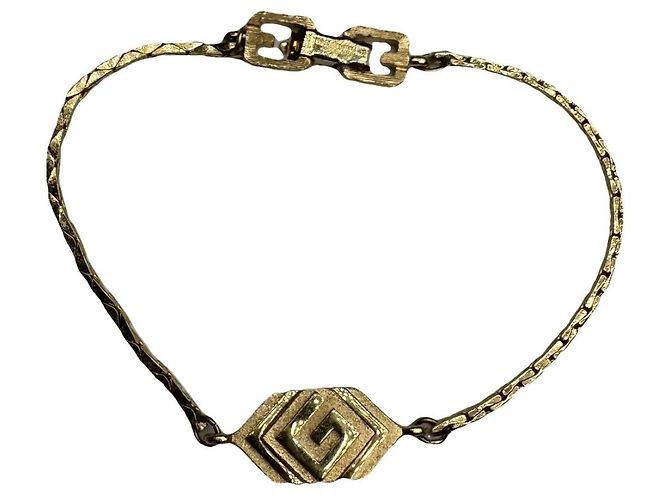 Bracelet plaqué or Givenchy Doré
