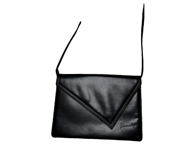 Bolsa de couro preto Givenchy 4G