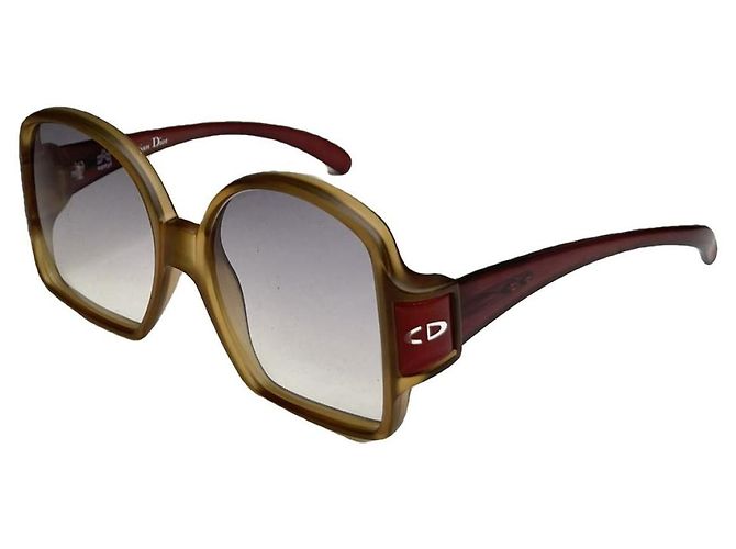 Gafas de sol de plástico rojo Dior Roja
