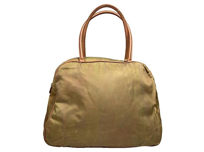 Etro grünes Polyester-Handtasche