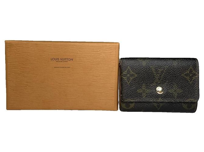 Bolsa de couro marrom Louis Vuitton
