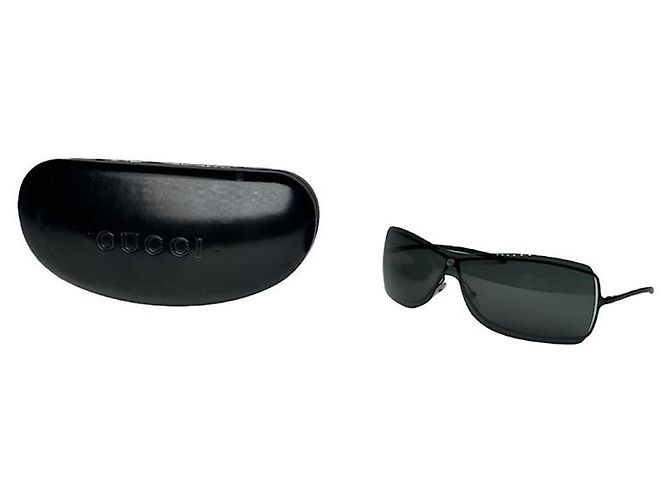 Gucci Anthracite Metal Sunglasses Dark grey