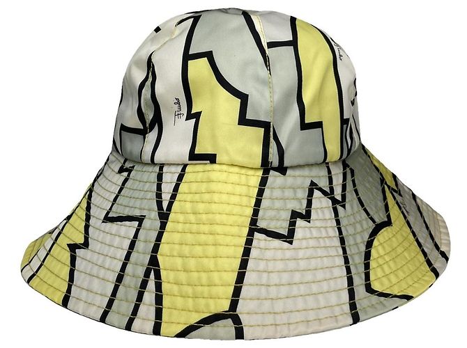 Emilio Pucci Multicolour Cotton Hat Multiple colors
