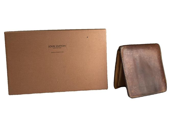 Louis Vuitton Daily braune Lederhandtasche